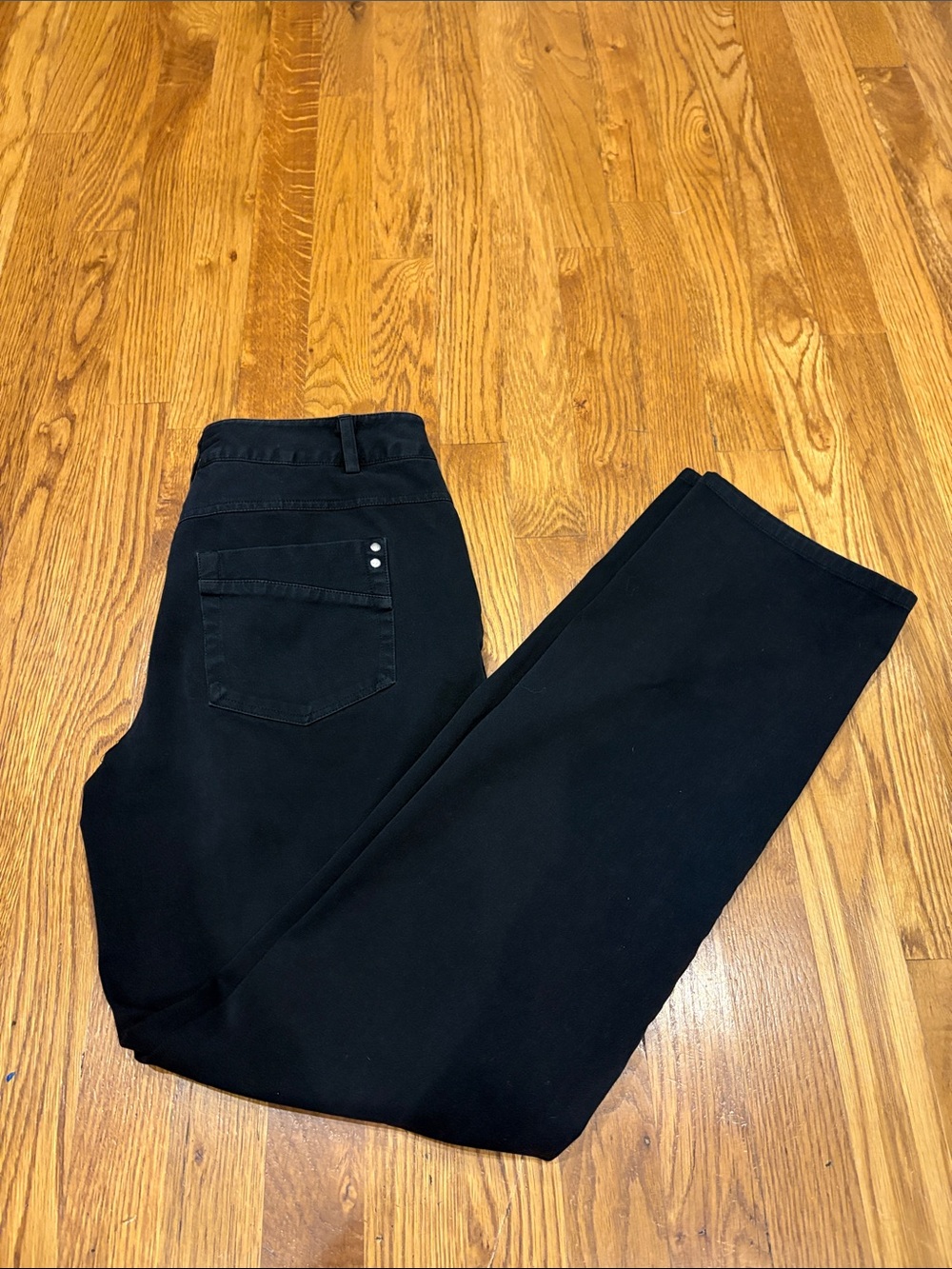 Cache Straight Leg Jeans in Black